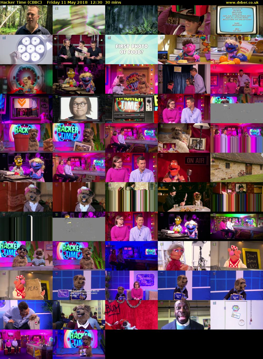 Hacker Time (CBBC) Friday 11 May 2018 12:30 - 13:00