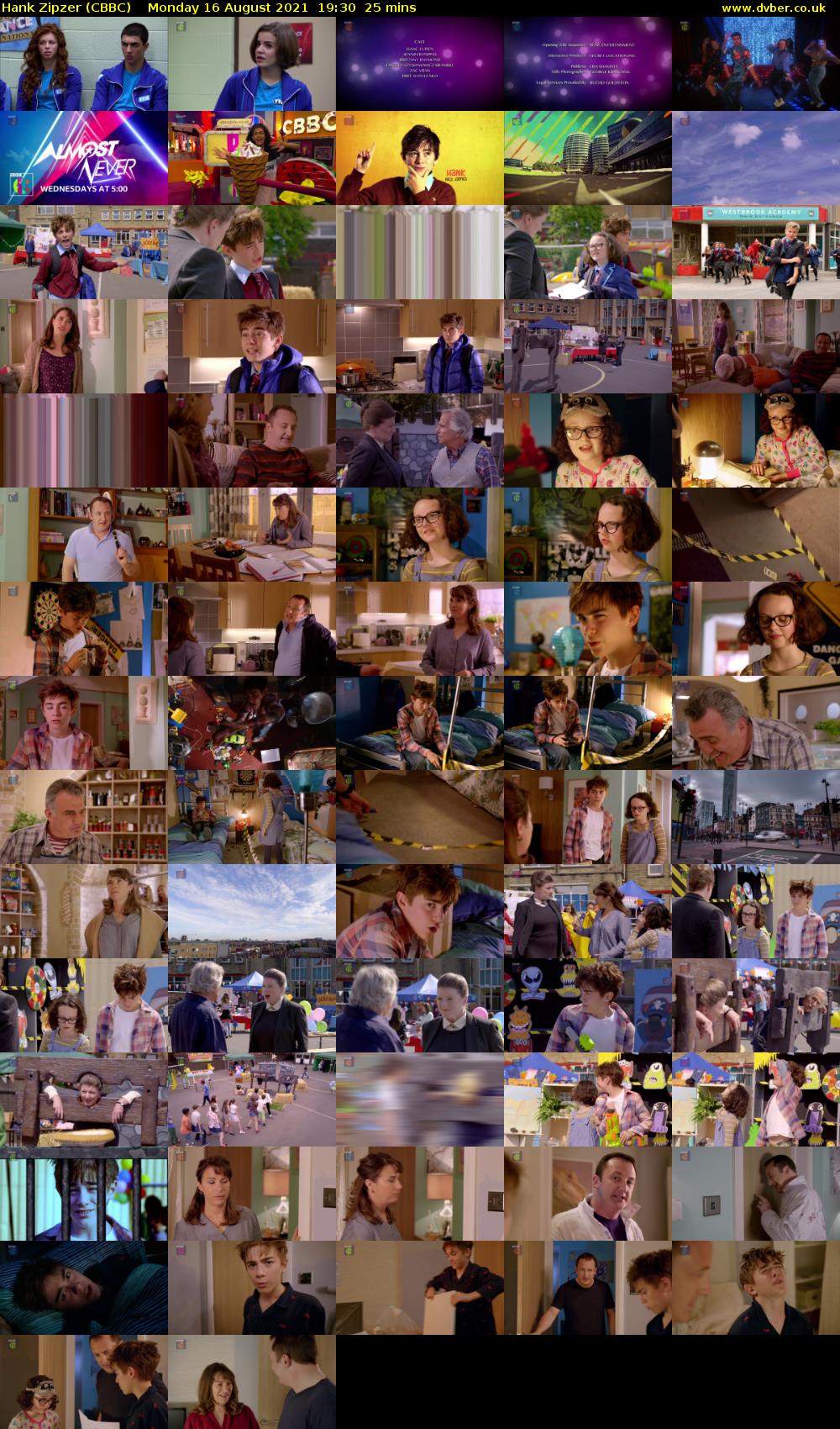 Hank Zipzer (CBBC) Monday 16 August 2021 19:30 - 19:55