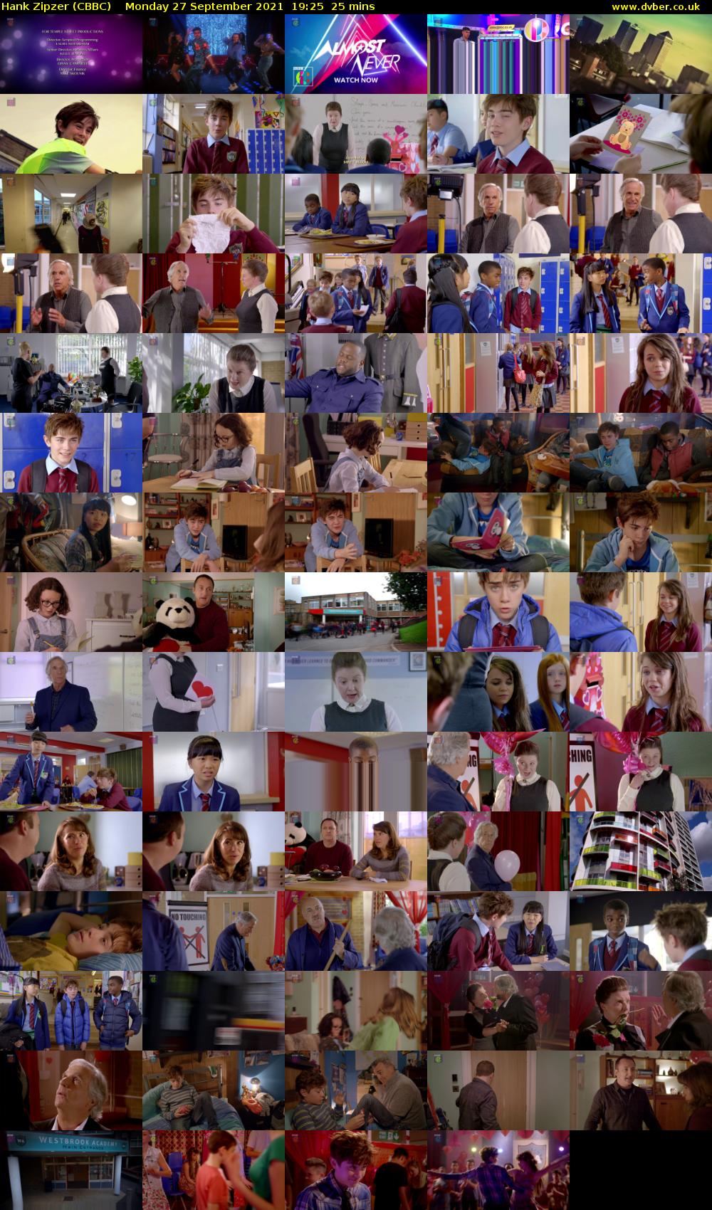 Hank Zipzer (CBBC) Monday 27 September 2021 19:25 - 19:50