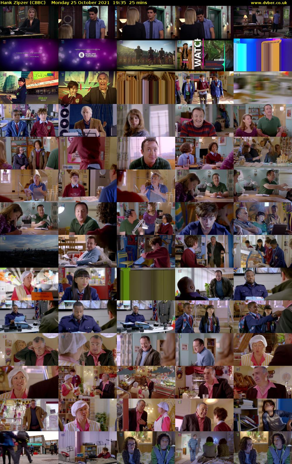 Hank Zipzer (CBBC) Monday 25 October 2021 19:35 - 20:00