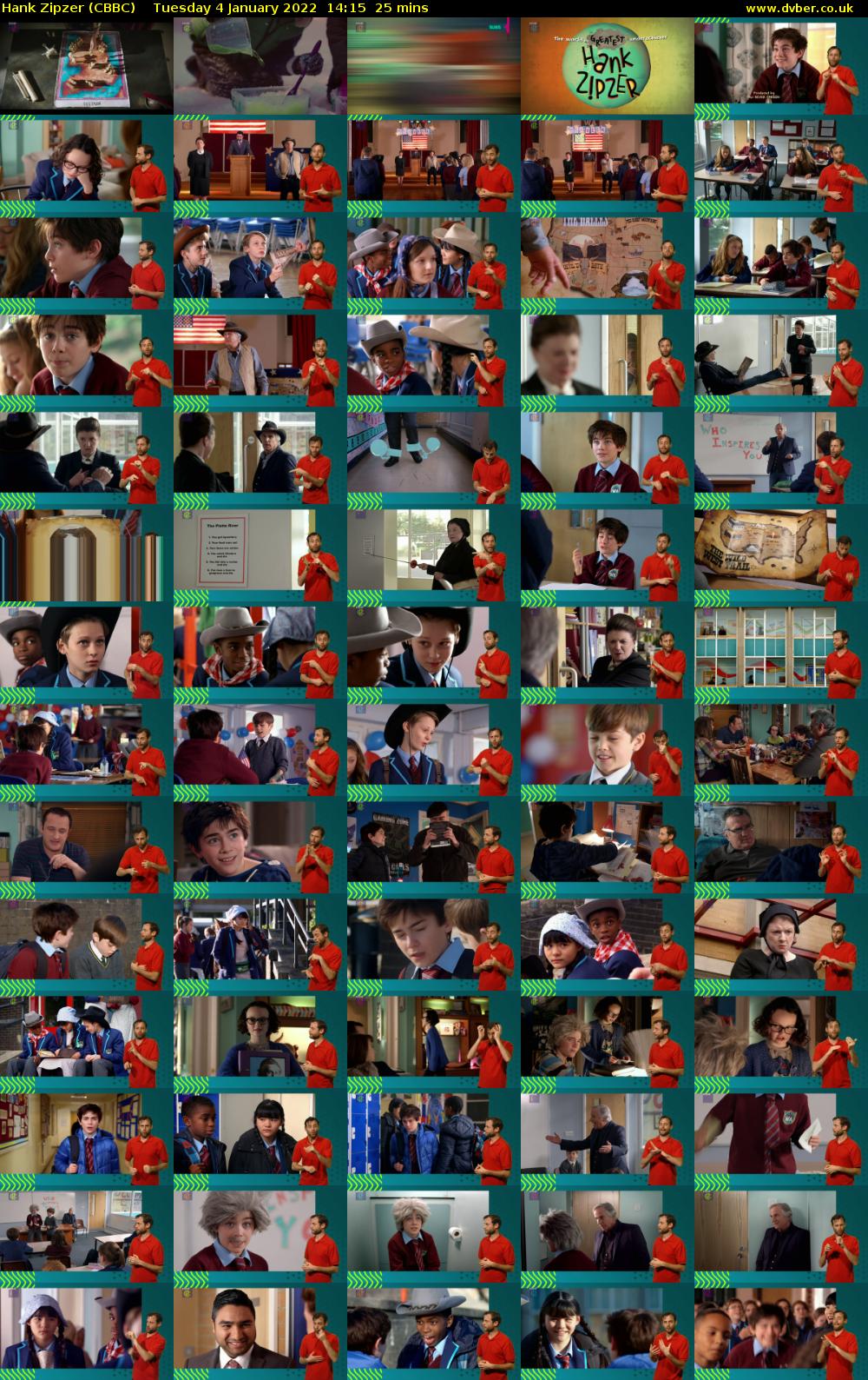 Hank Zipzer (CBBC) Tuesday 4 January 2022 14:15 - 14:40
