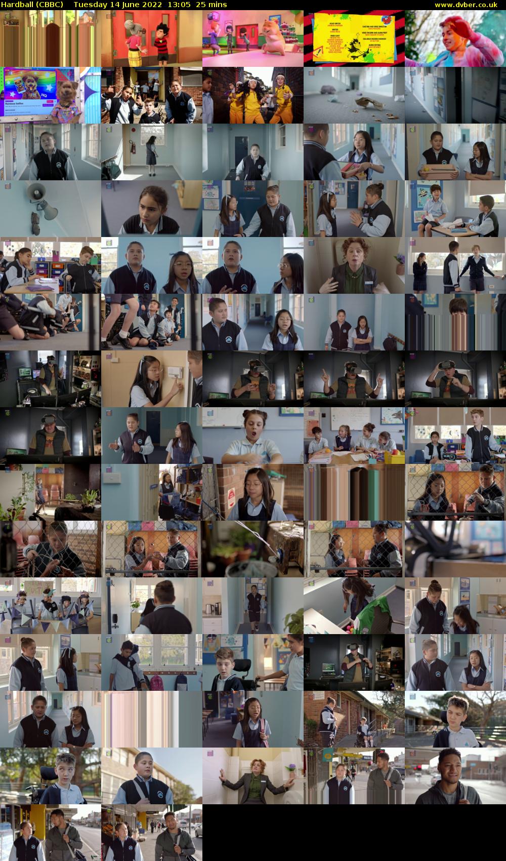 Hardball (CBBC) Tuesday 14 June 2022 13:05 - 13:30