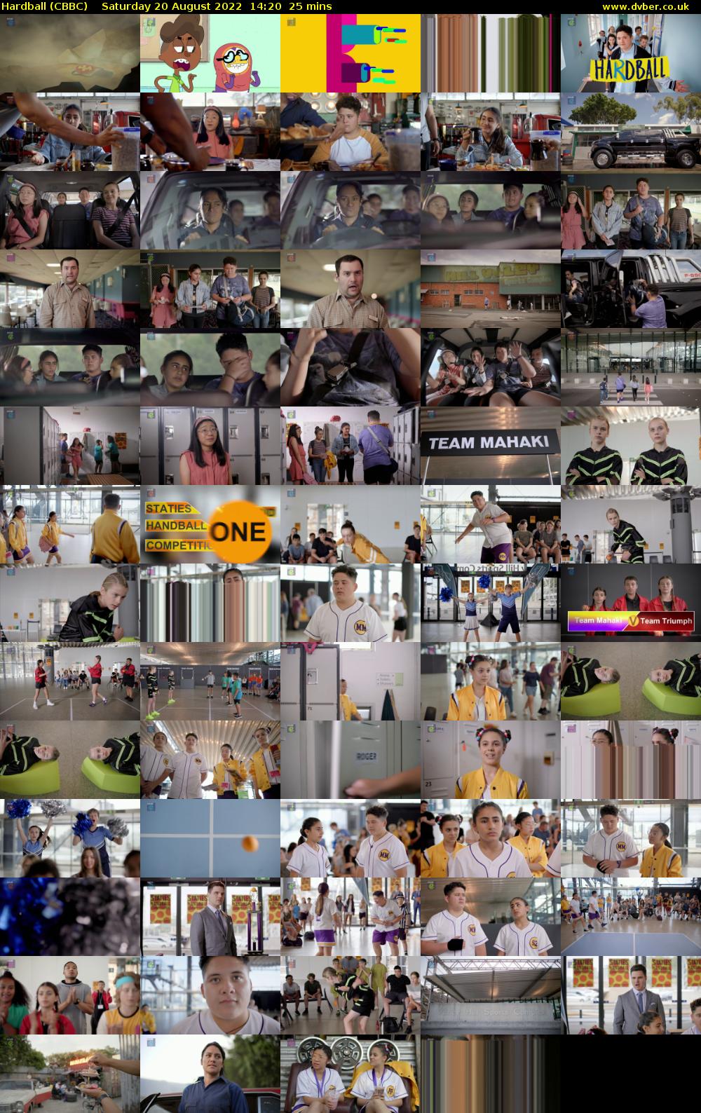 Hardball (CBBC) Saturday 20 August 2022 14:20 - 14:45