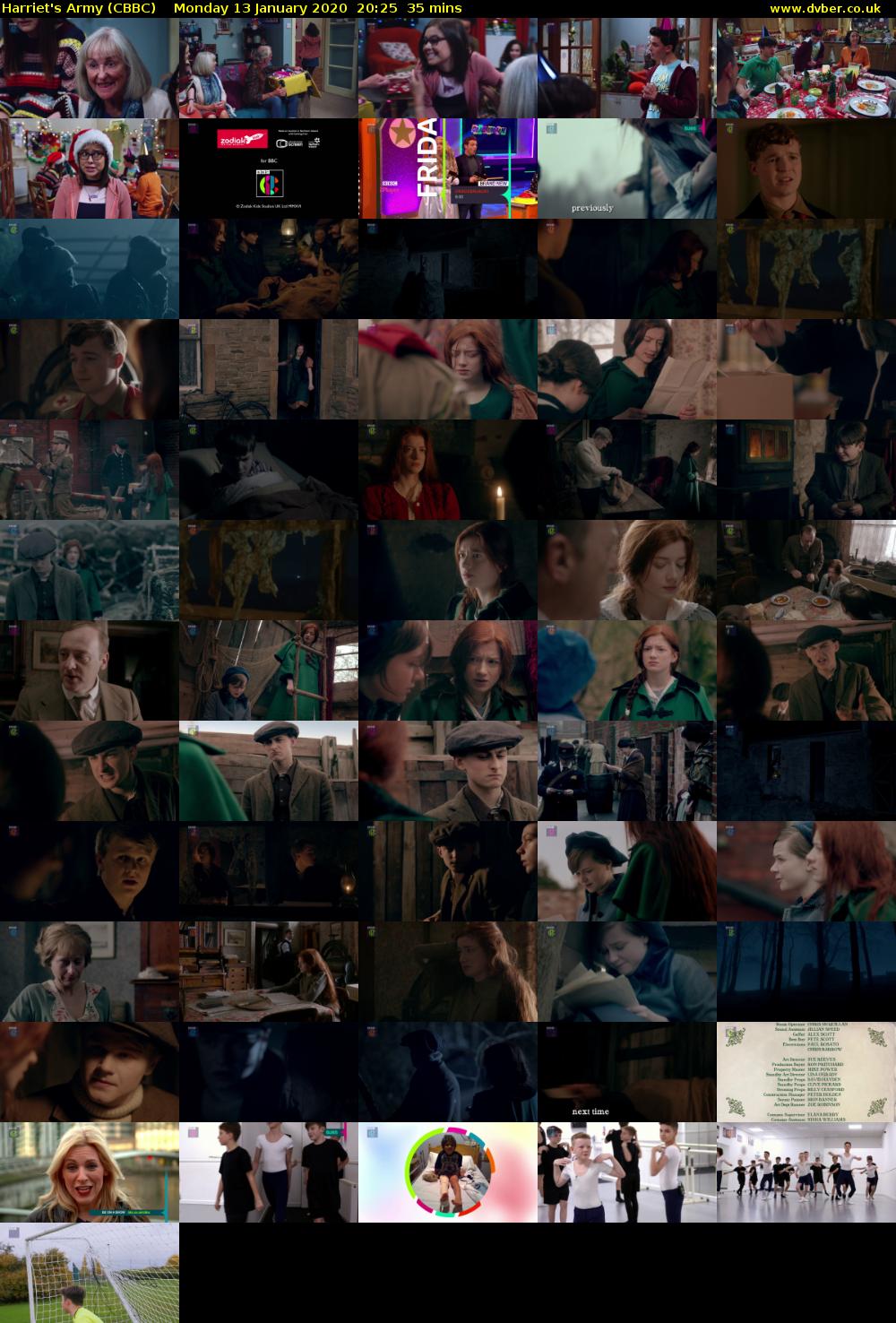 Harriet's Army (CBBC) Monday 13 January 2020 20:25 - 21:00