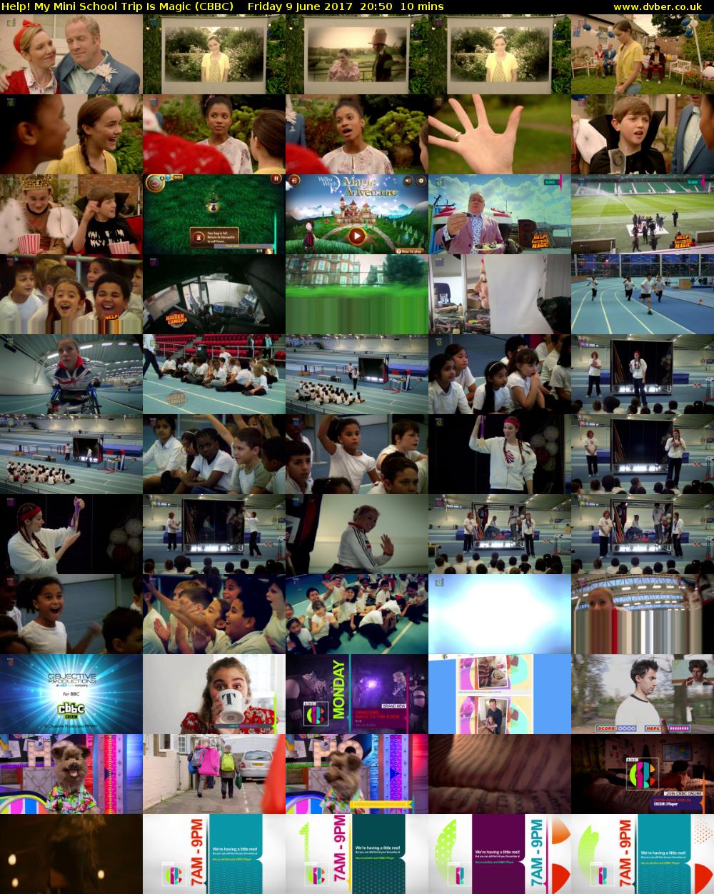 Help! My Mini School Trip Is Magic (CBBC) Friday 9 June 2017 20:50 - 21:00