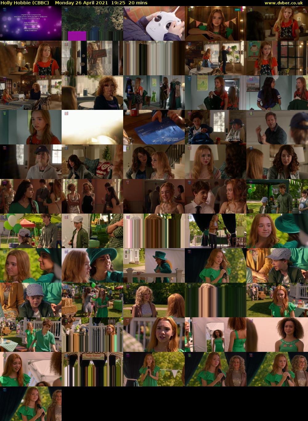 Holly Hobbie (CBBC) Monday 26 April 2021 19:25 - 19:45