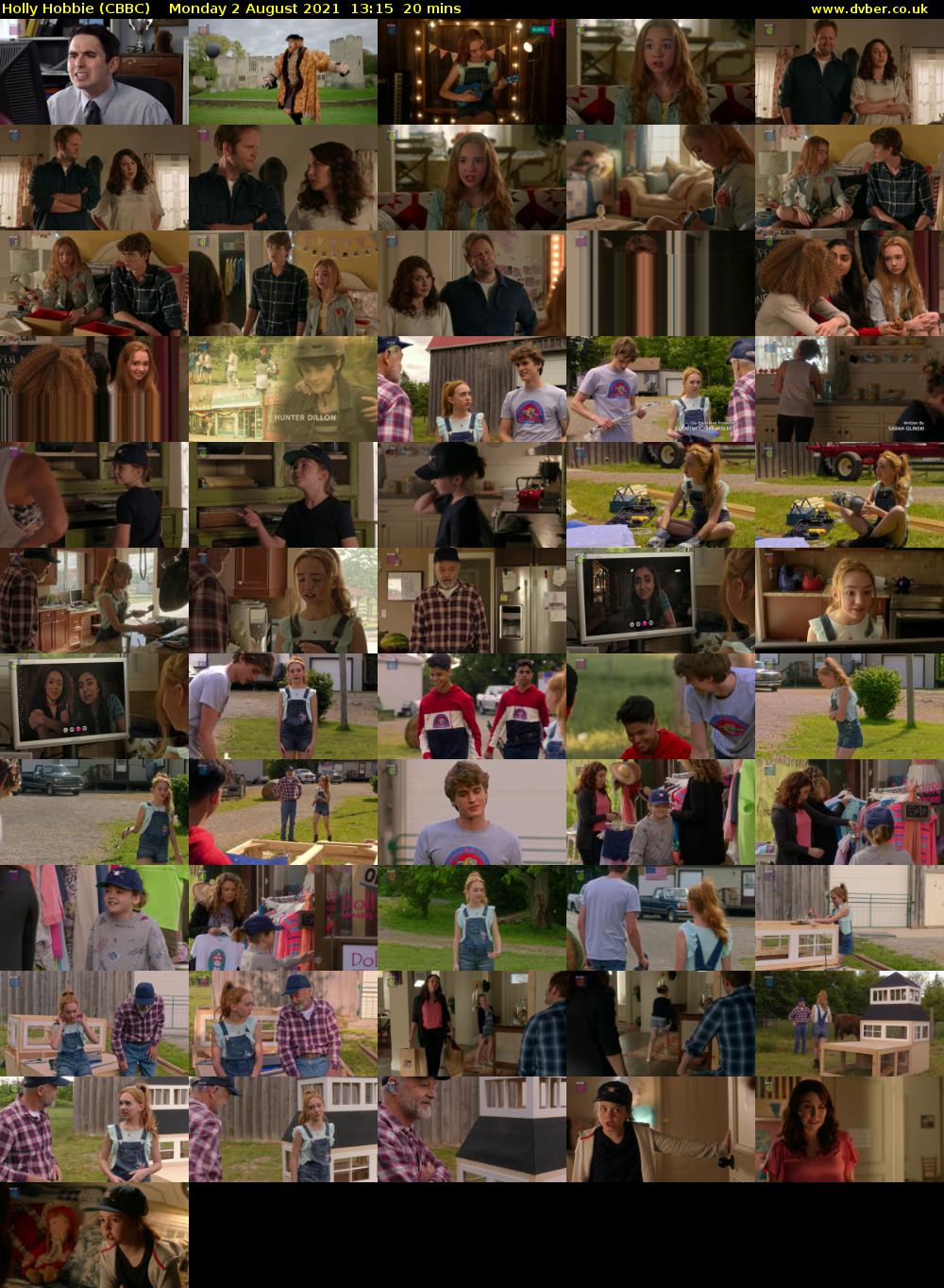 Holly Hobbie (CBBC) Monday 2 August 2021 13:15 - 13:35