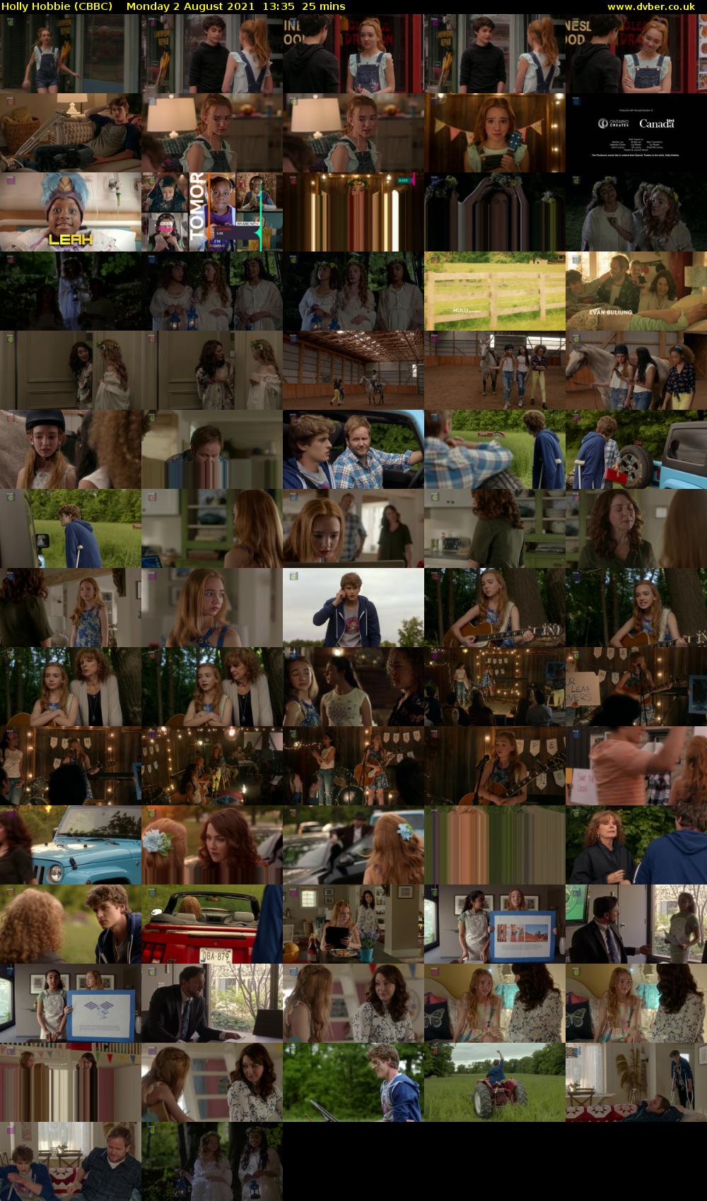 Holly Hobbie (CBBC) Monday 2 August 2021 13:35 - 14:00