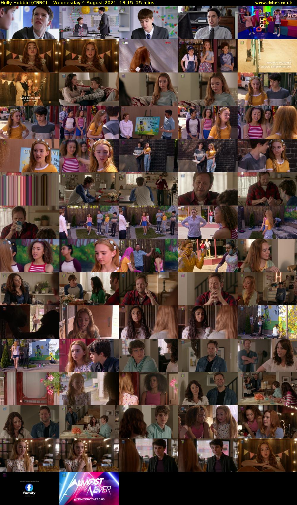 Holly Hobbie (CBBC) Wednesday 4 August 2021 13:15 - 13:40