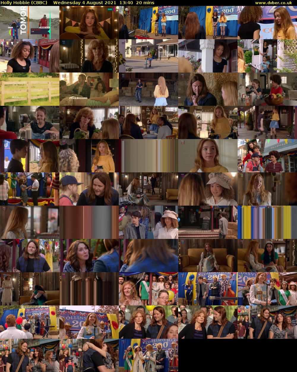 Holly Hobbie (CBBC) Wednesday 4 August 2021 13:40 - 14:00