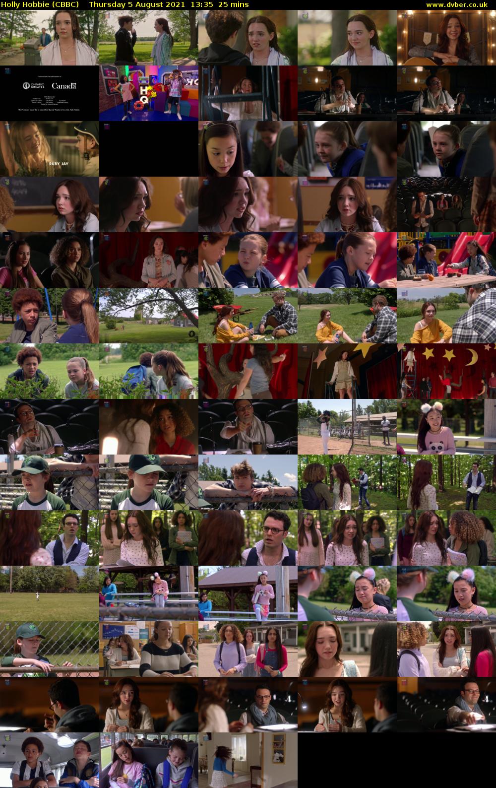 Holly Hobbie (CBBC) Thursday 5 August 2021 13:35 - 14:00