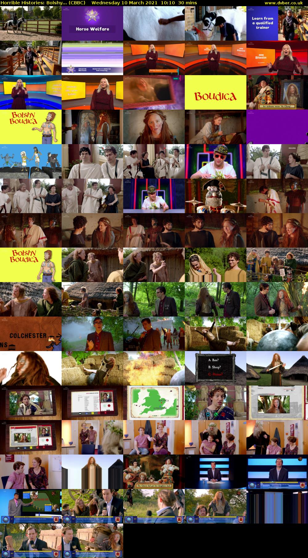 Horrible Histories: Bolshy... (CBBC) Wednesday 10 March 2021 10:10 - 10:40