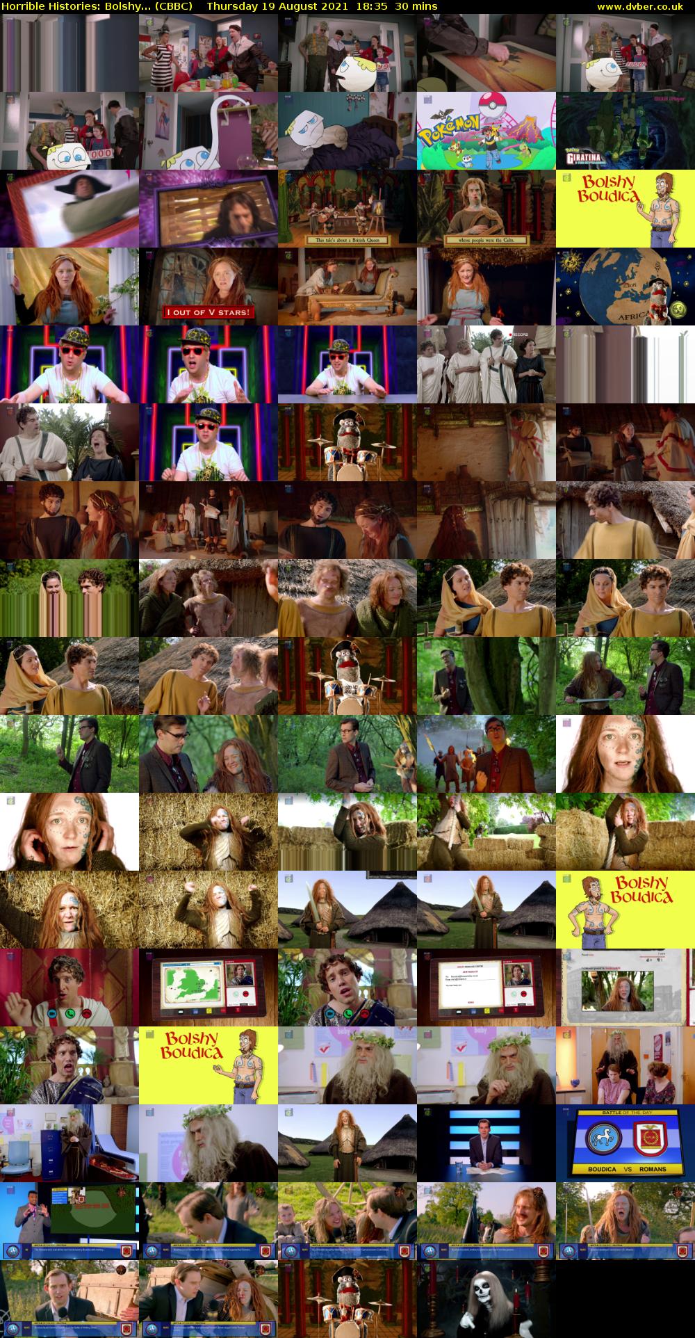 Horrible Histories: Bolshy... (CBBC) Thursday 19 August 2021 18:35 - 19:05