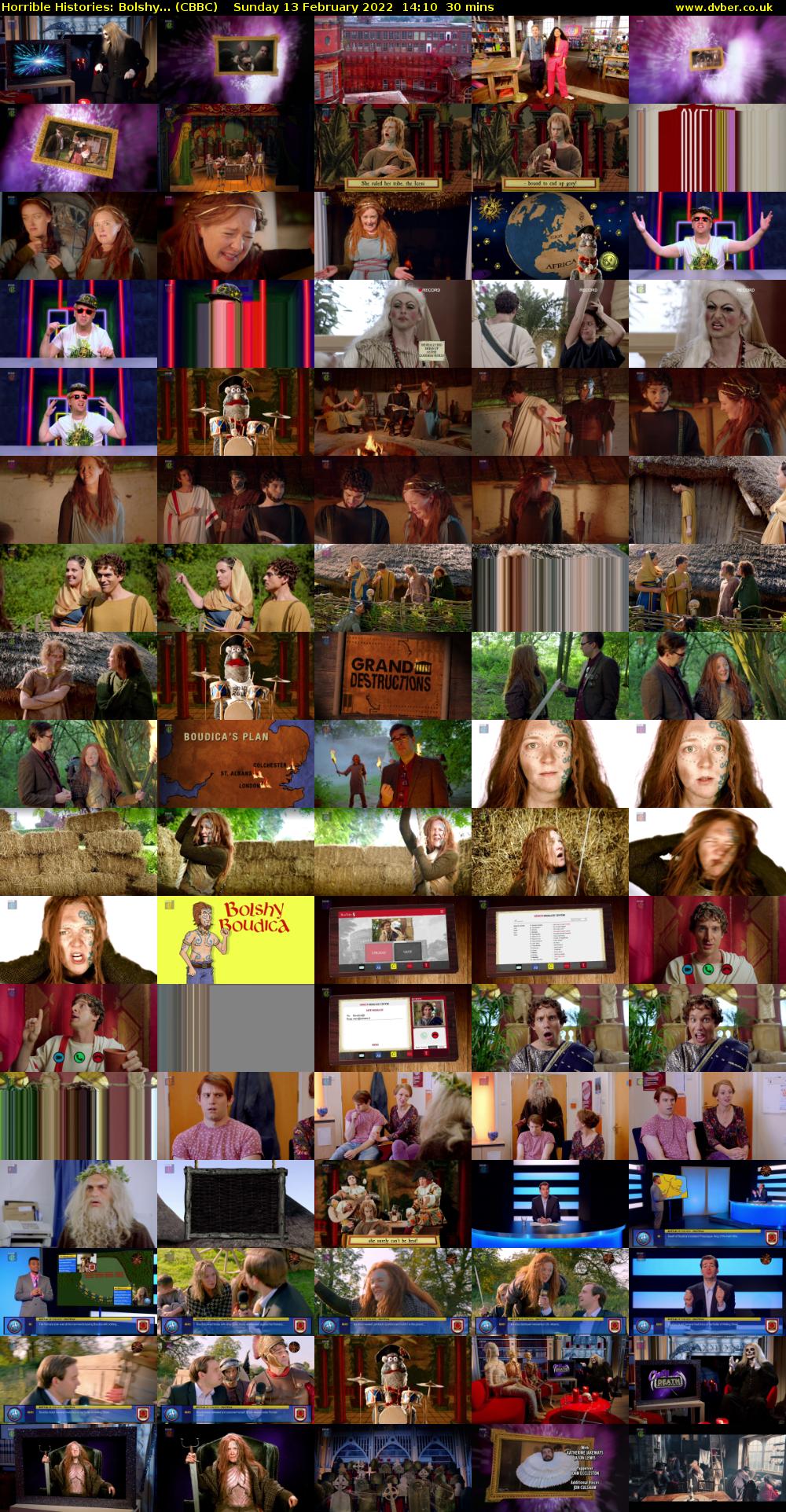 Horrible Histories: Bolshy... (CBBC) Sunday 13 February 2022 14:10 - 14:40