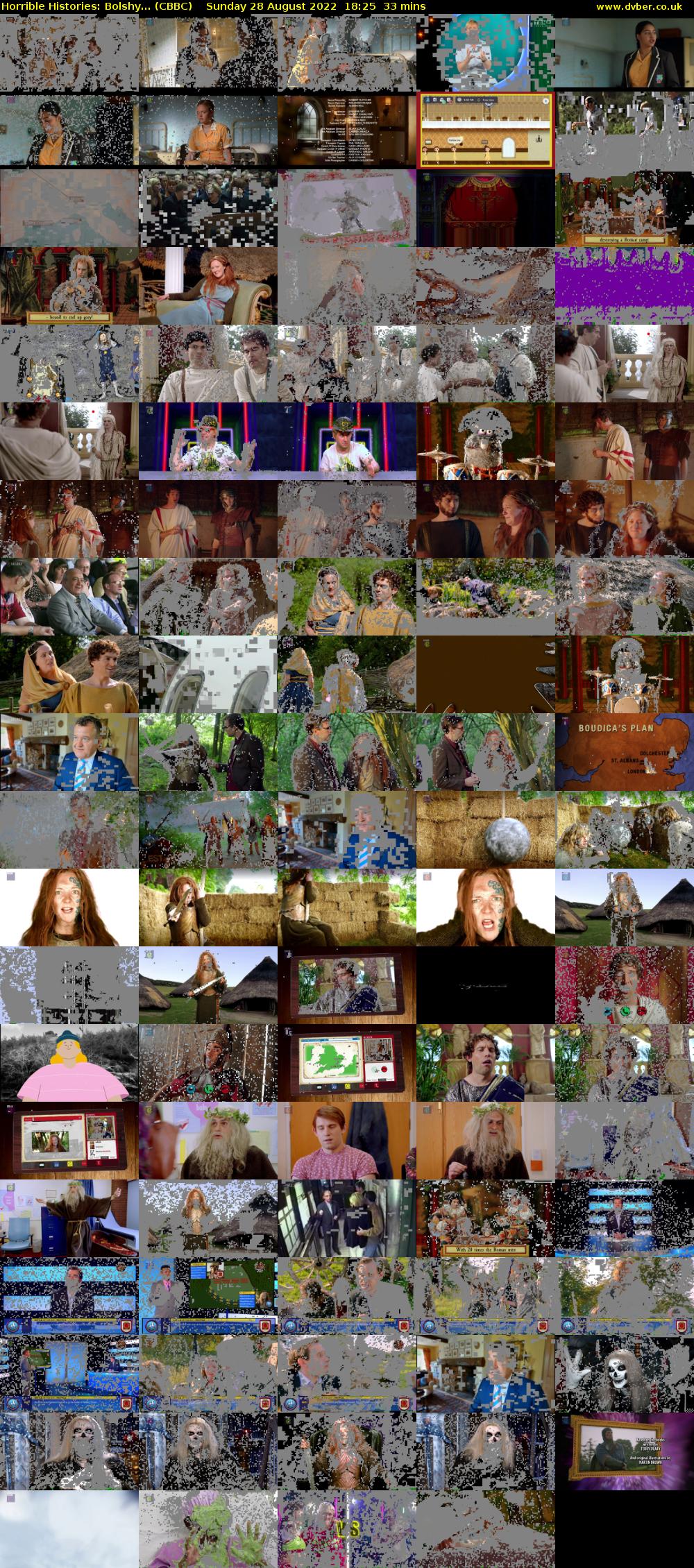 Horrible Histories: Bolshy... (CBBC) Sunday 28 August 2022 18:25 - 18:58