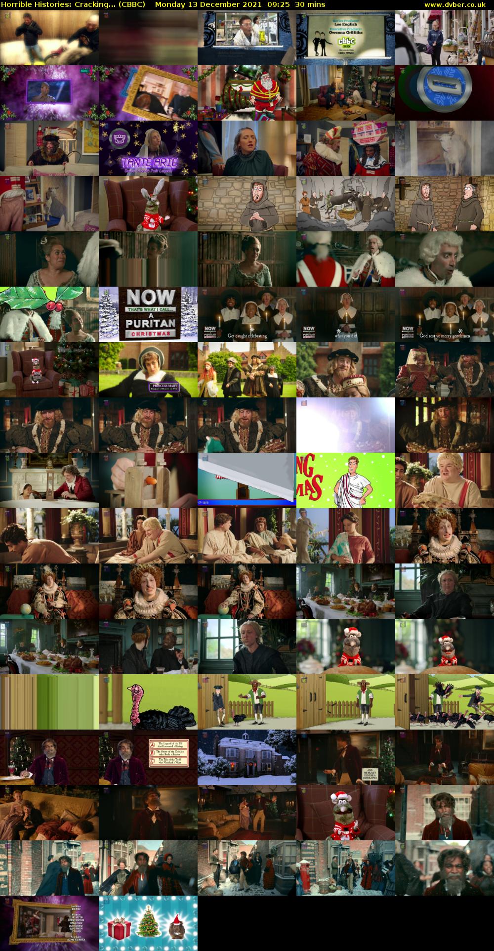 Horrible Histories: Cracking... (CBBC) Monday 13 December 2021 09:25 - 09:55
