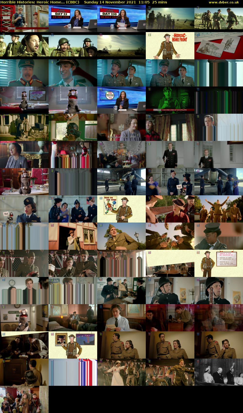 Horrible Histories: Heroic Home... (CBBC) Sunday 14 November 2021 11:05 - 11:30