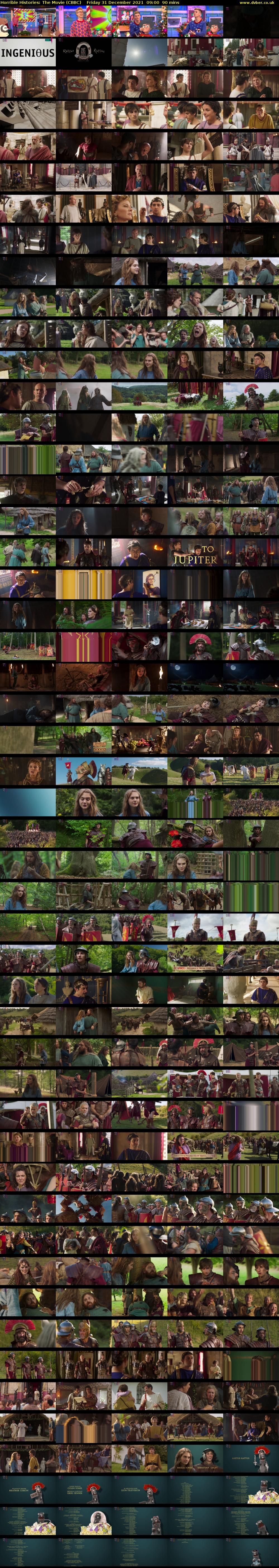 Horrible Histories: The Movie (CBBC) Friday 31 December 2021 09:00 - 10:30