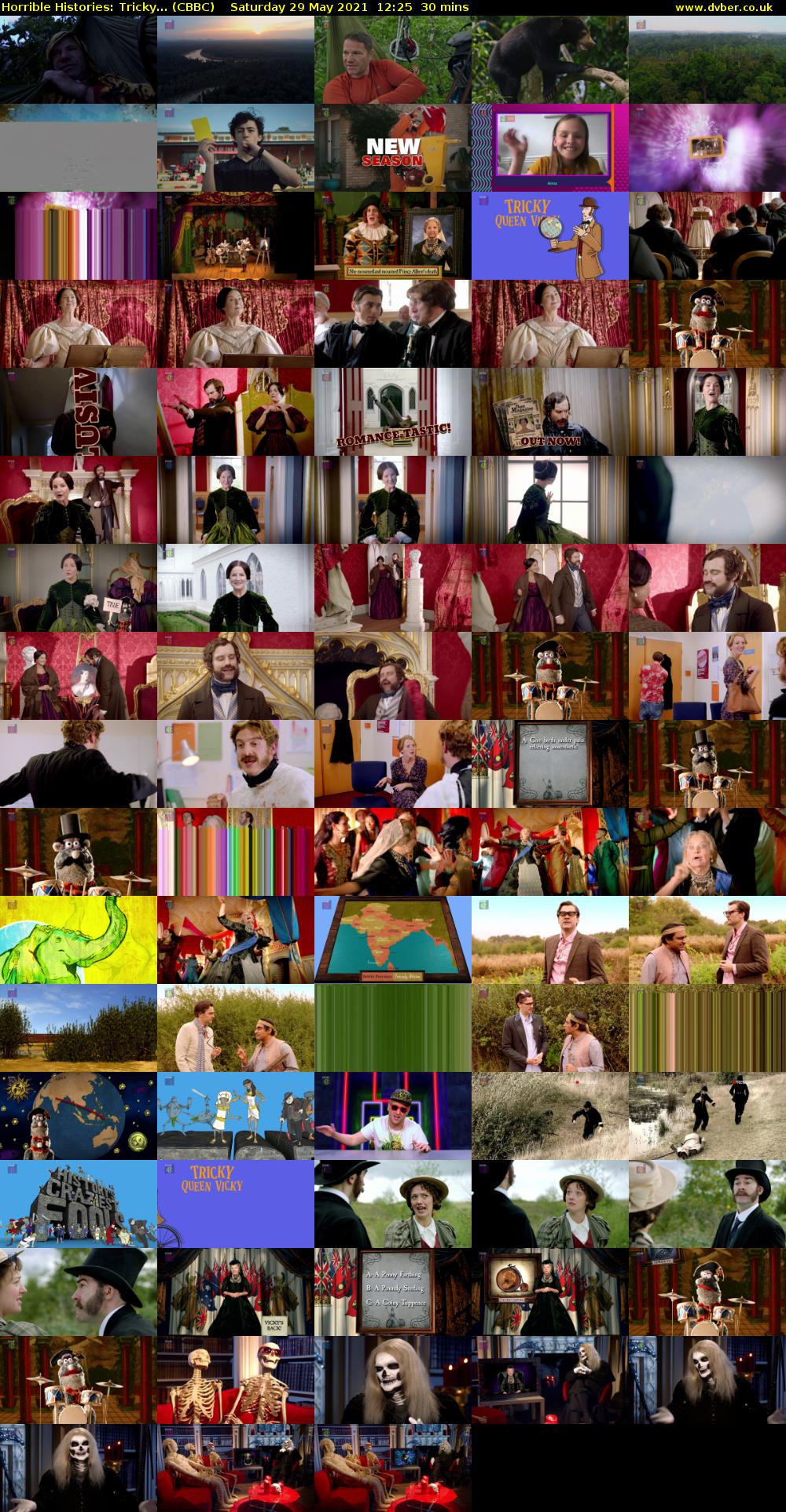 Horrible Histories: Tricky... (CBBC) Saturday 29 May 2021 12:25 - 12:55
