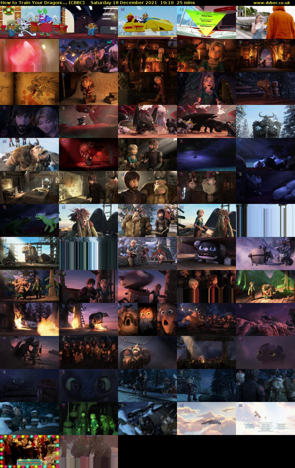 How to Train Your Dragon:... (CBBC) Saturday 18 December 2021 19:10 - 19:35