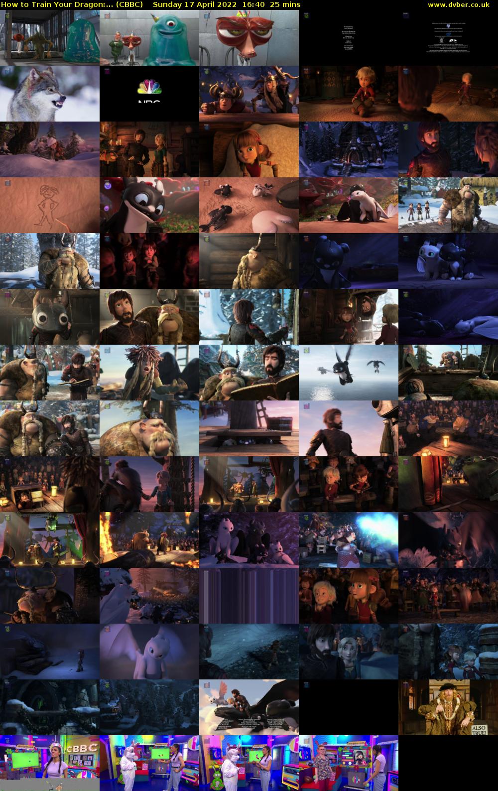 How to Train Your Dragon:... (CBBC) Sunday 17 April 2022 16:40 - 17:05