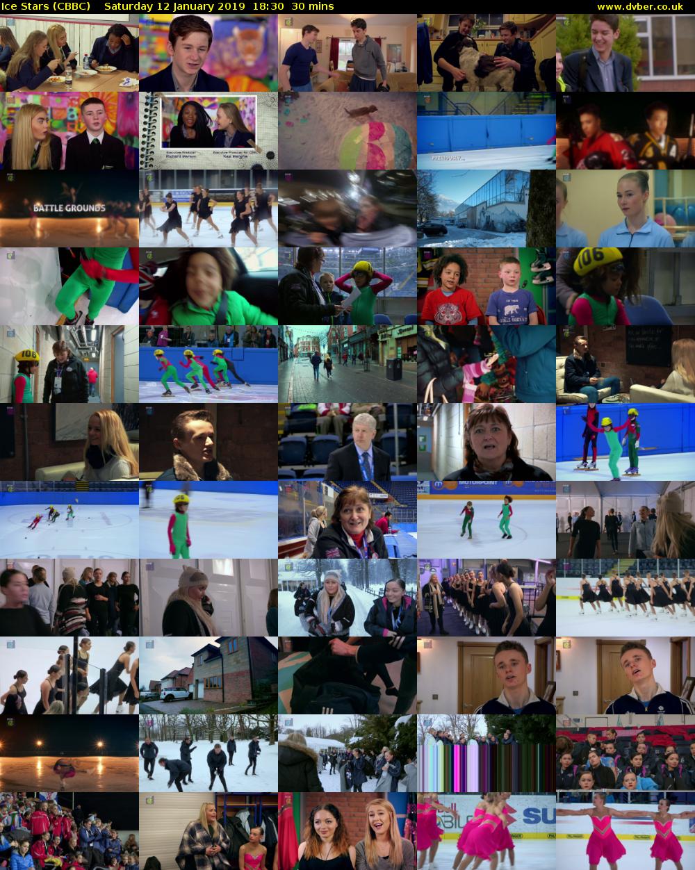 Ice Stars (CBBC) Saturday 12 January 2019 18:30 - 19:00