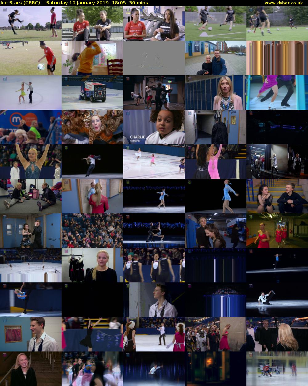 Ice Stars (CBBC) Saturday 19 January 2019 18:05 - 18:35