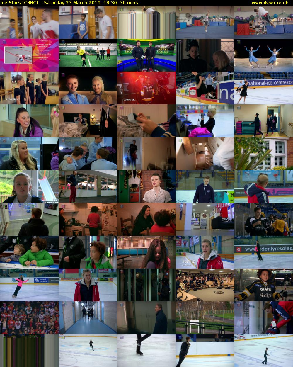 Ice Stars (CBBC) Saturday 23 March 2019 18:30 - 19:00