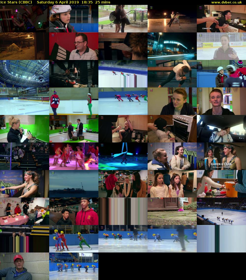 Ice Stars (CBBC) Saturday 6 April 2019 18:35 - 19:00