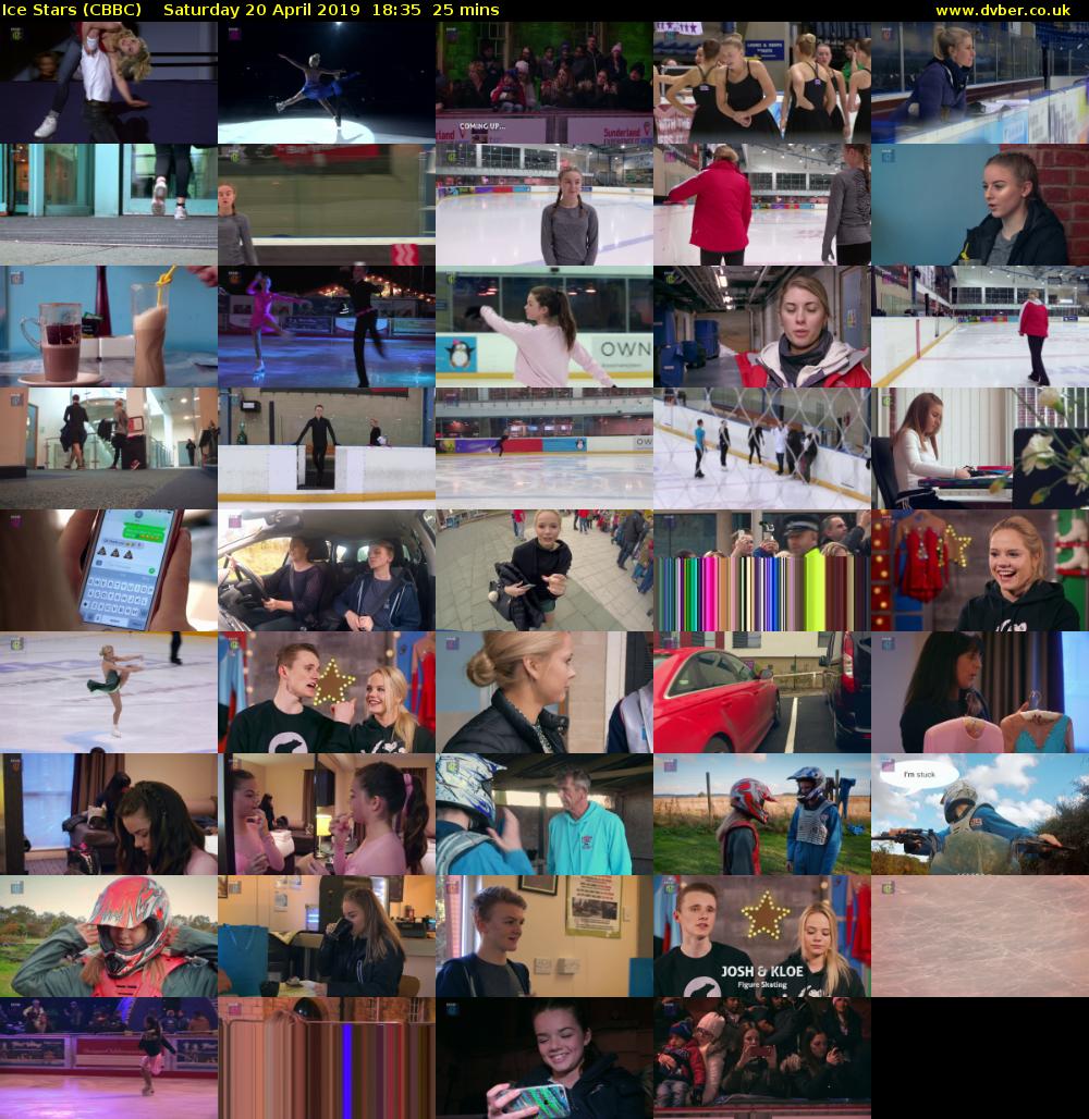Ice Stars (CBBC) Saturday 20 April 2019 18:35 - 19:00