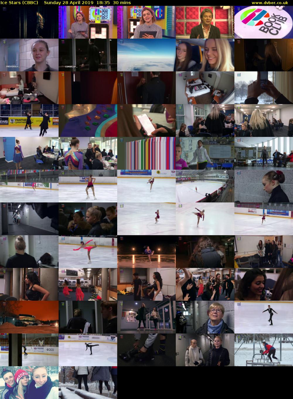 Ice Stars (CBBC) Sunday 28 April 2019 18:35 - 19:05