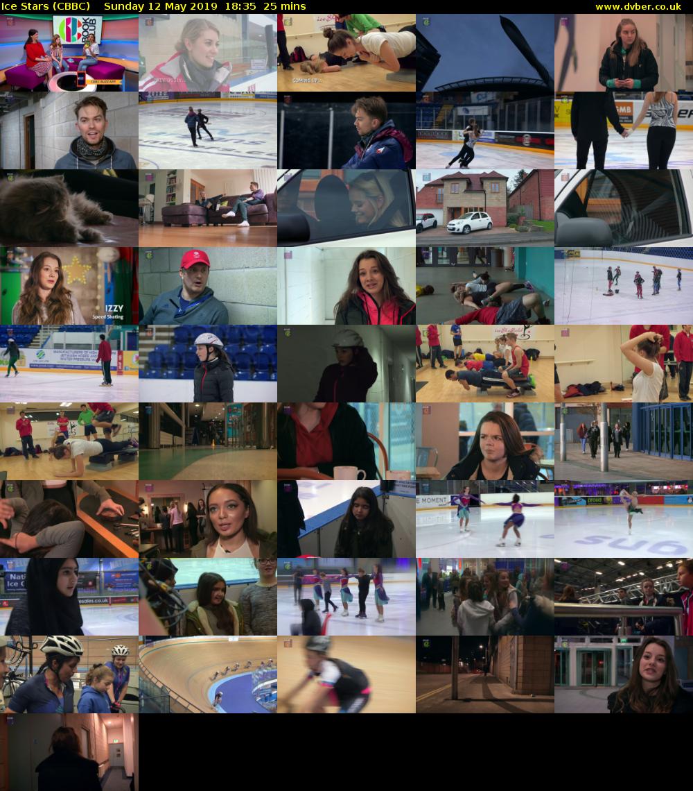 Ice Stars (CBBC) Sunday 12 May 2019 18:35 - 19:00