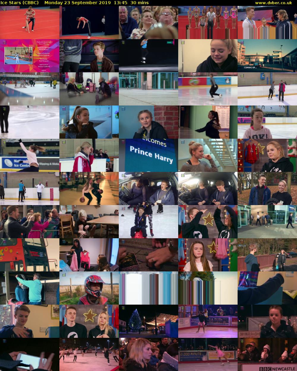 Ice Stars (CBBC) Monday 23 September 2019 13:45 - 14:15