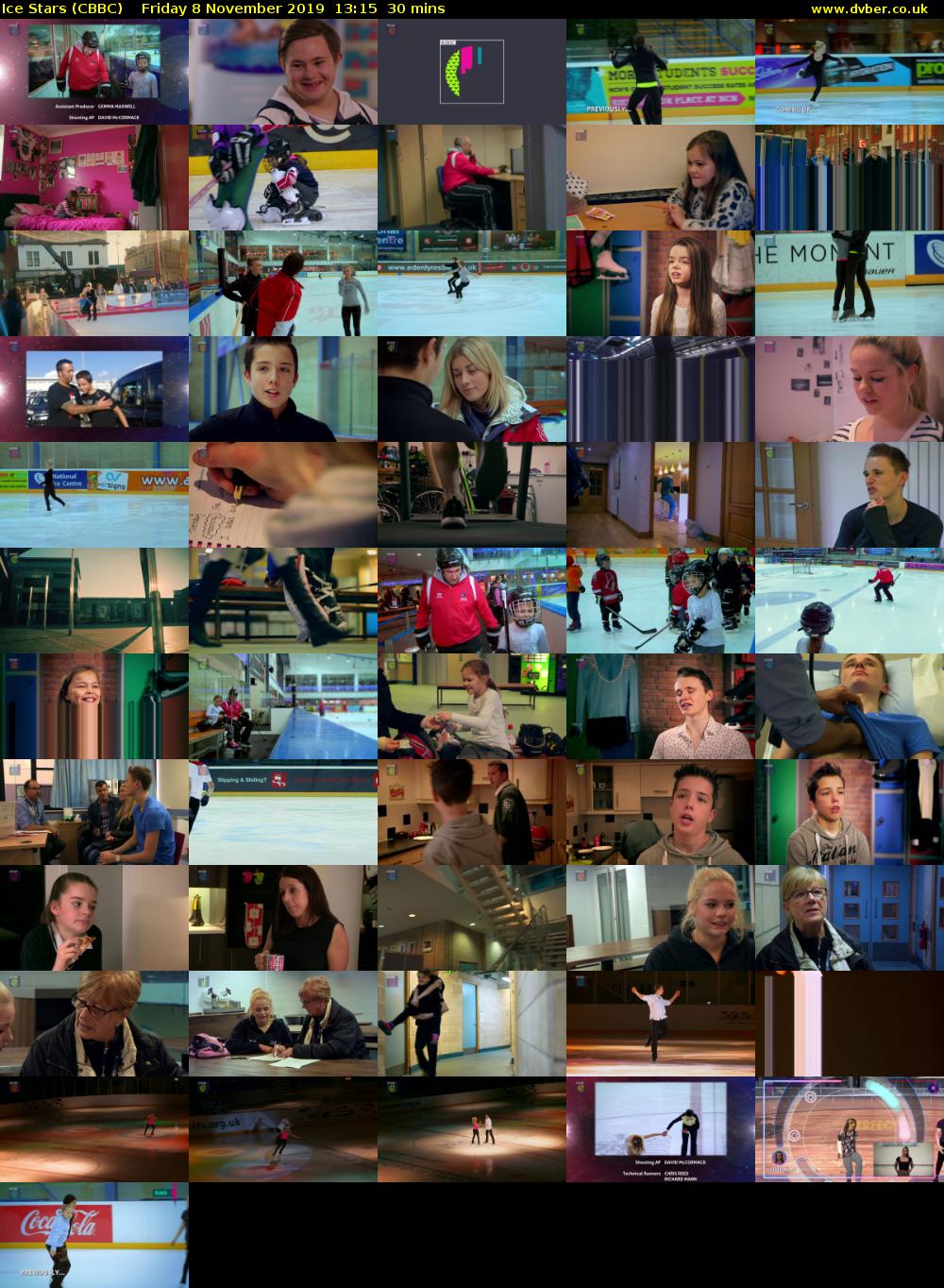 Ice Stars (CBBC) Friday 8 November 2019 13:15 - 13:45