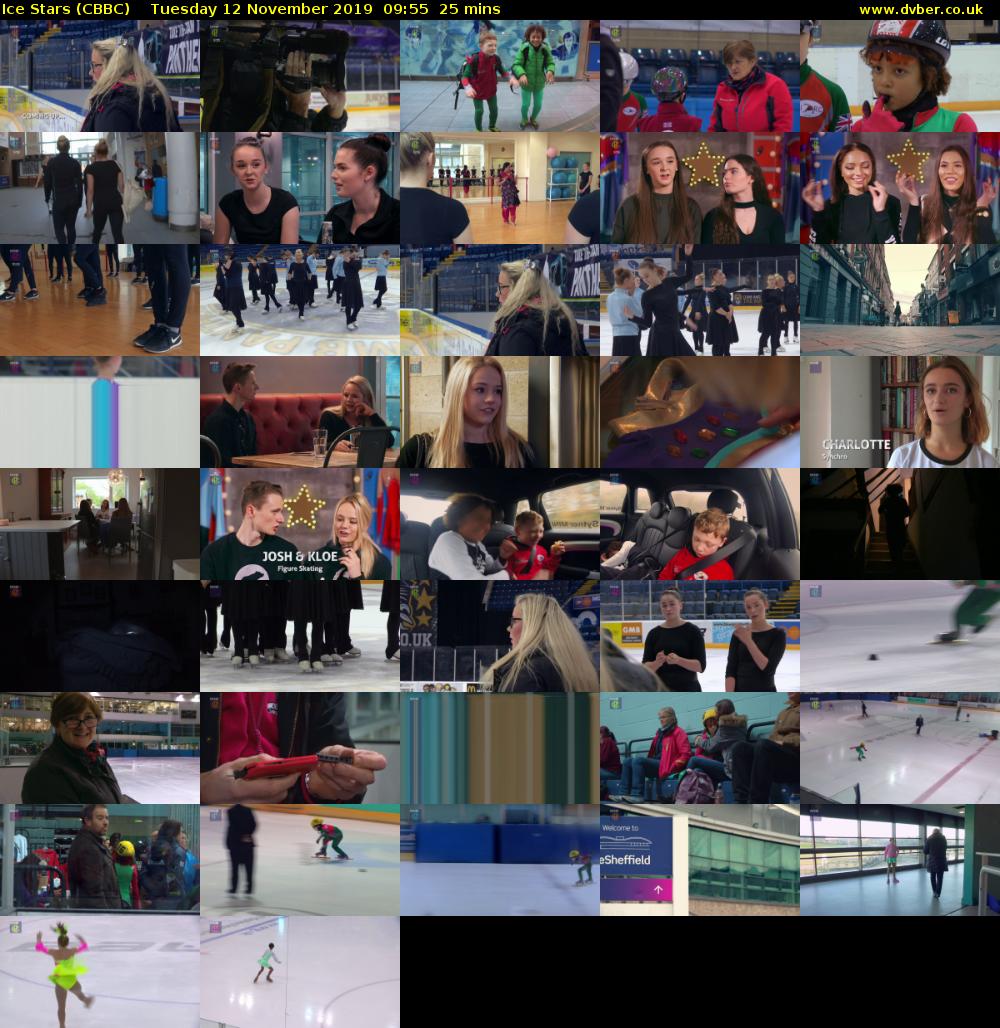 Ice Stars (CBBC) Tuesday 12 November 2019 09:55 - 10:20
