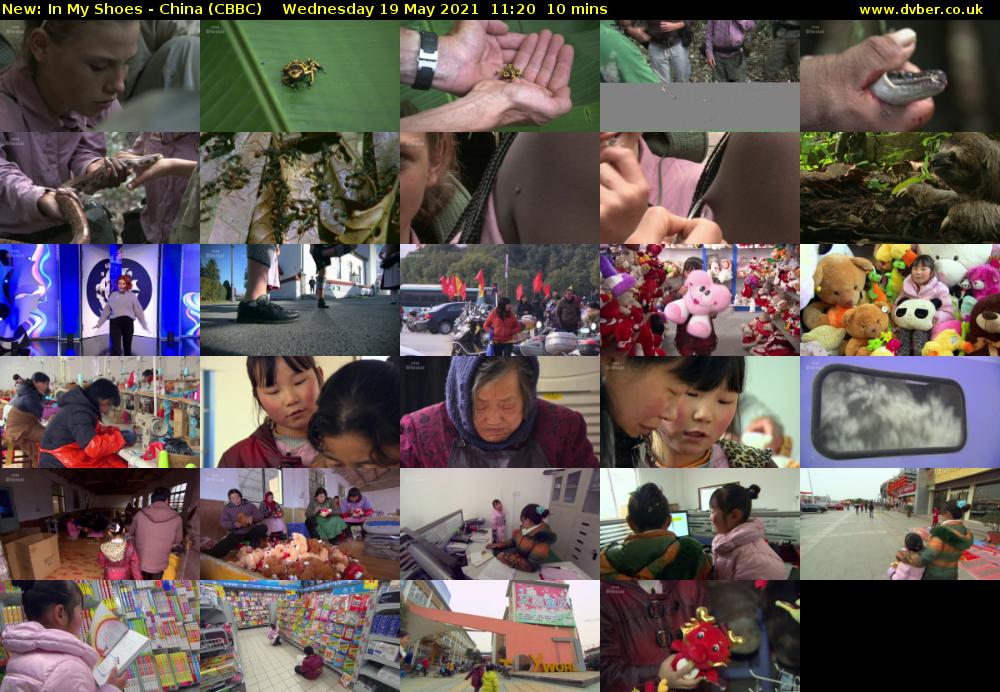 In My Shoes - China (CBBC) Wednesday 19 May 2021 11:20 - 11:30