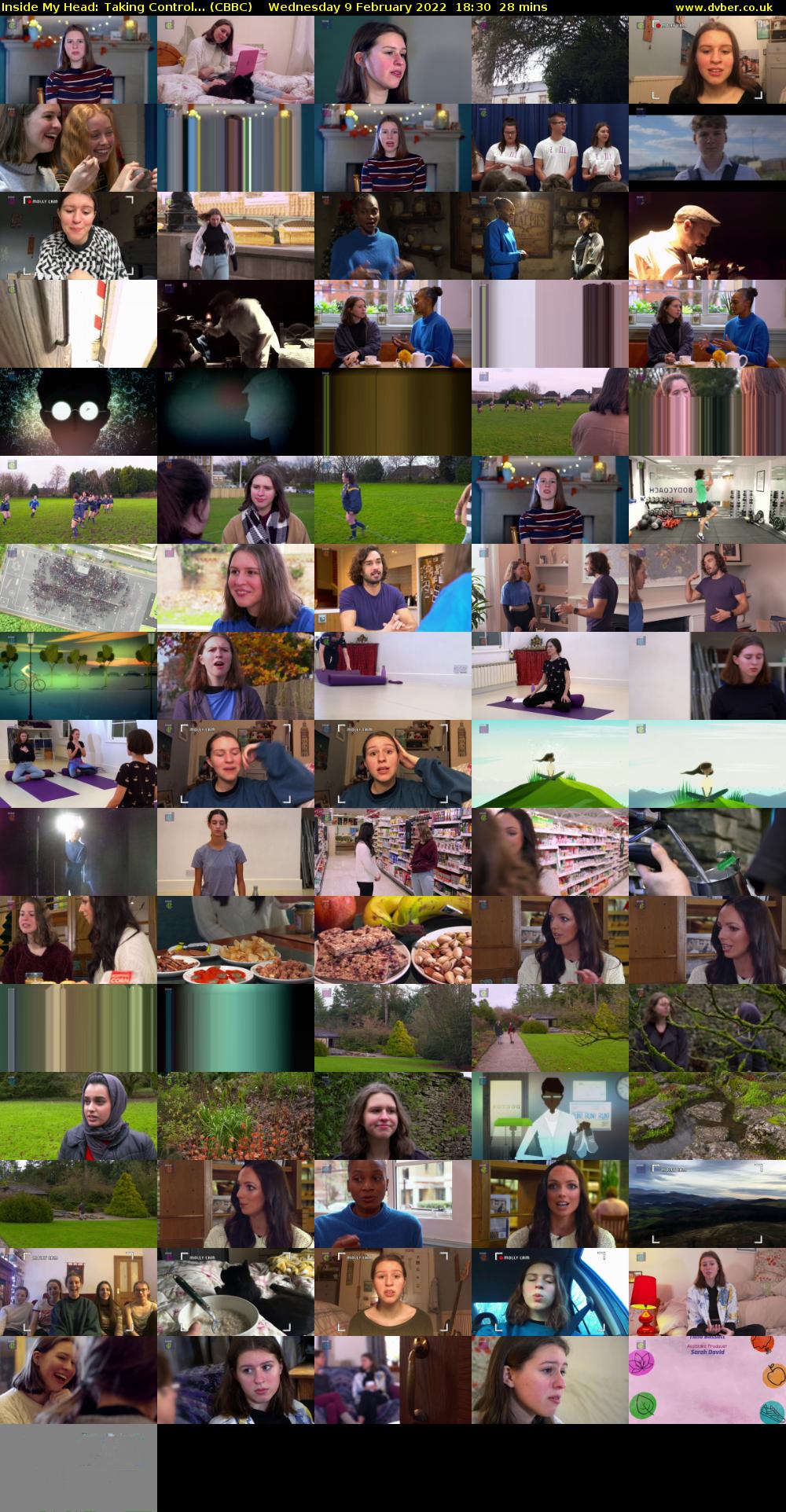 Inside My Head: Taking Control... (CBBC) Wednesday 9 February 2022 18:30 - 18:58