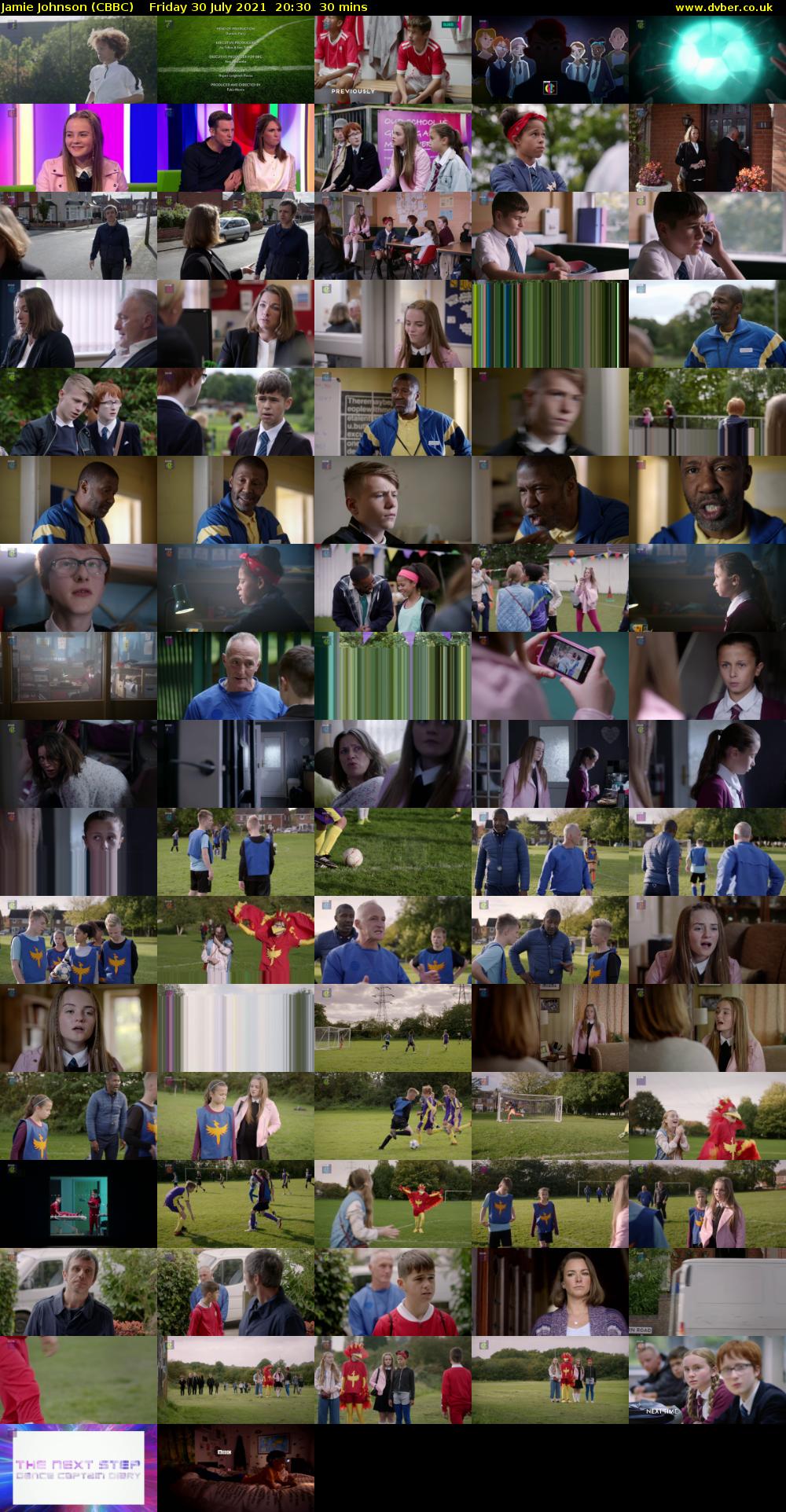 Jamie Johnson (CBBC) Friday 30 July 2021 20:30 - 21:00