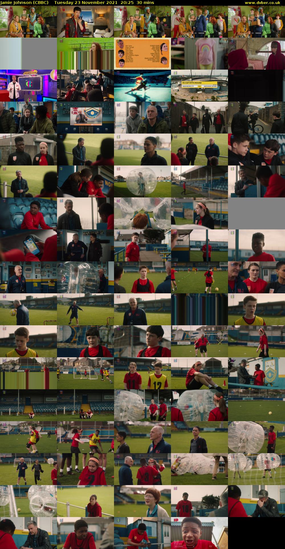 Jamie Johnson (CBBC) Tuesday 23 November 2021 20:25 - 20:55