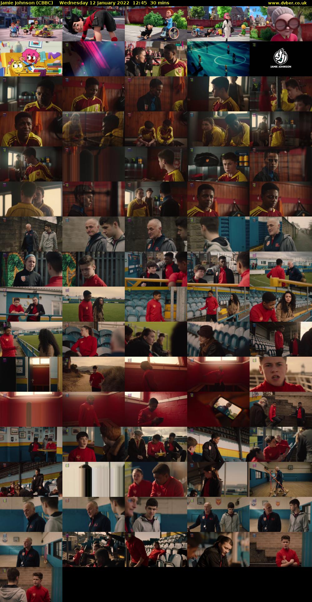 Jamie Johnson (CBBC) Wednesday 12 January 2022 12:45 - 13:15