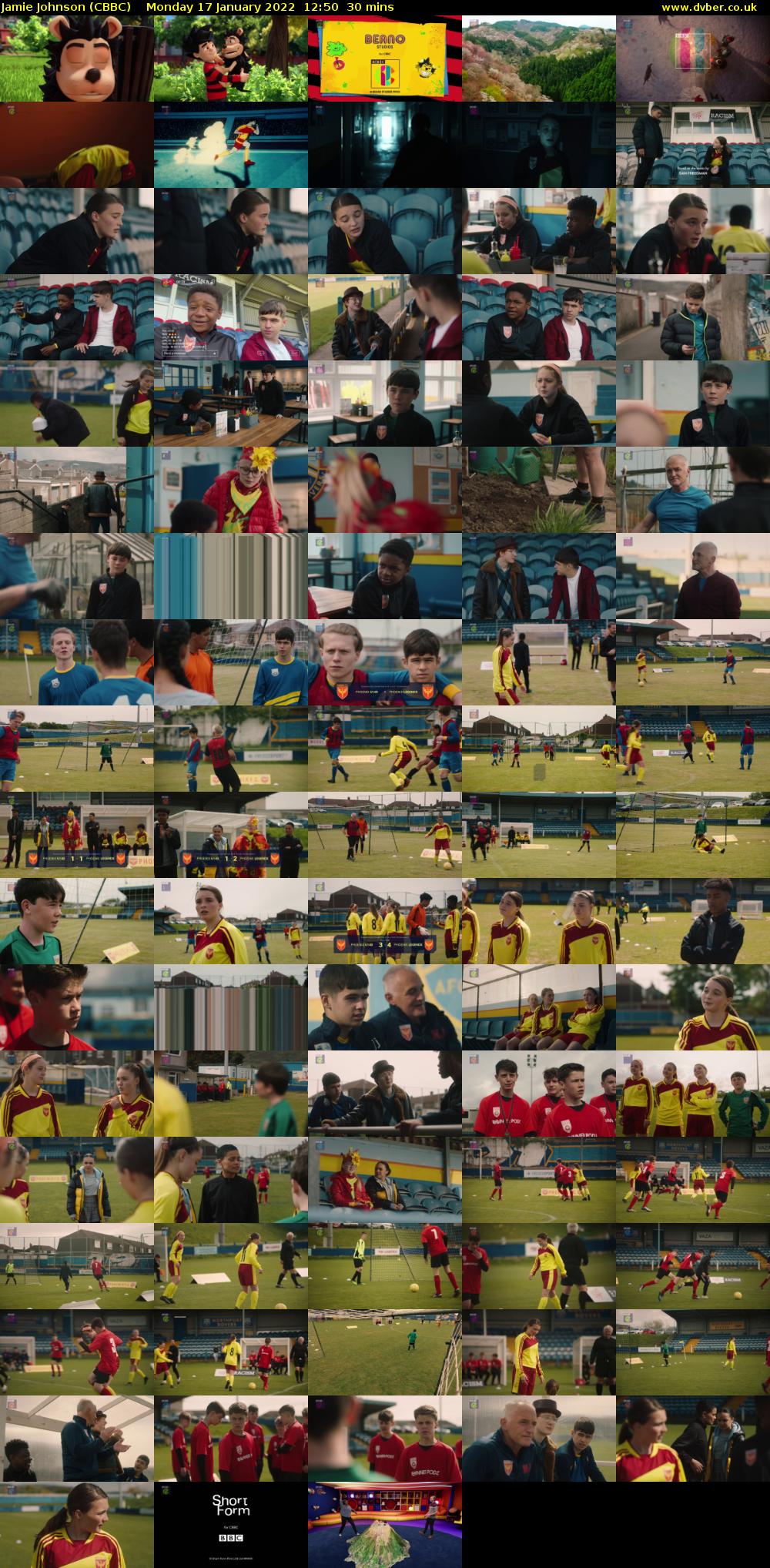 Jamie Johnson (CBBC) Monday 17 January 2022 12:50 - 13:20