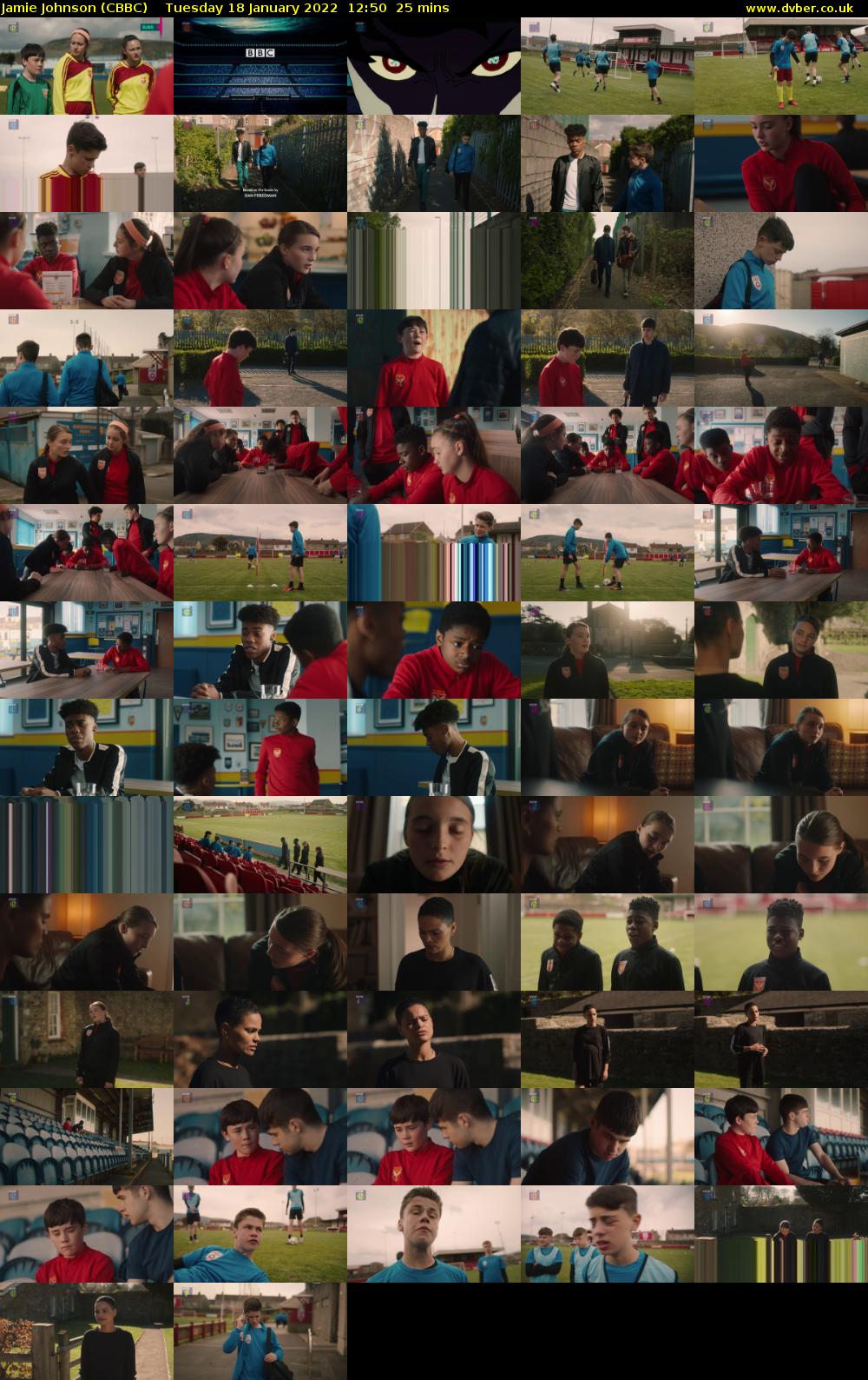 Jamie Johnson (CBBC) Tuesday 18 January 2022 12:50 - 13:15