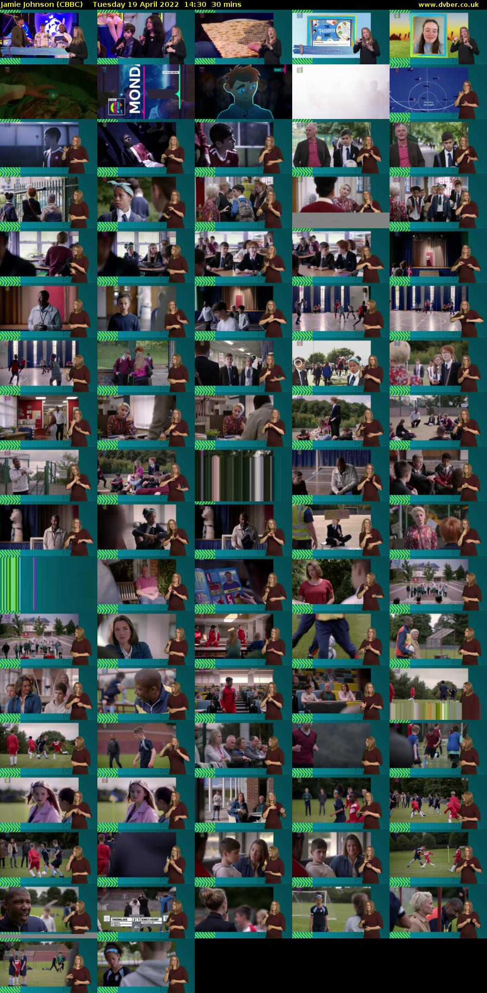 Jamie Johnson (CBBC) Tuesday 19 April 2022 14:30 - 15:00