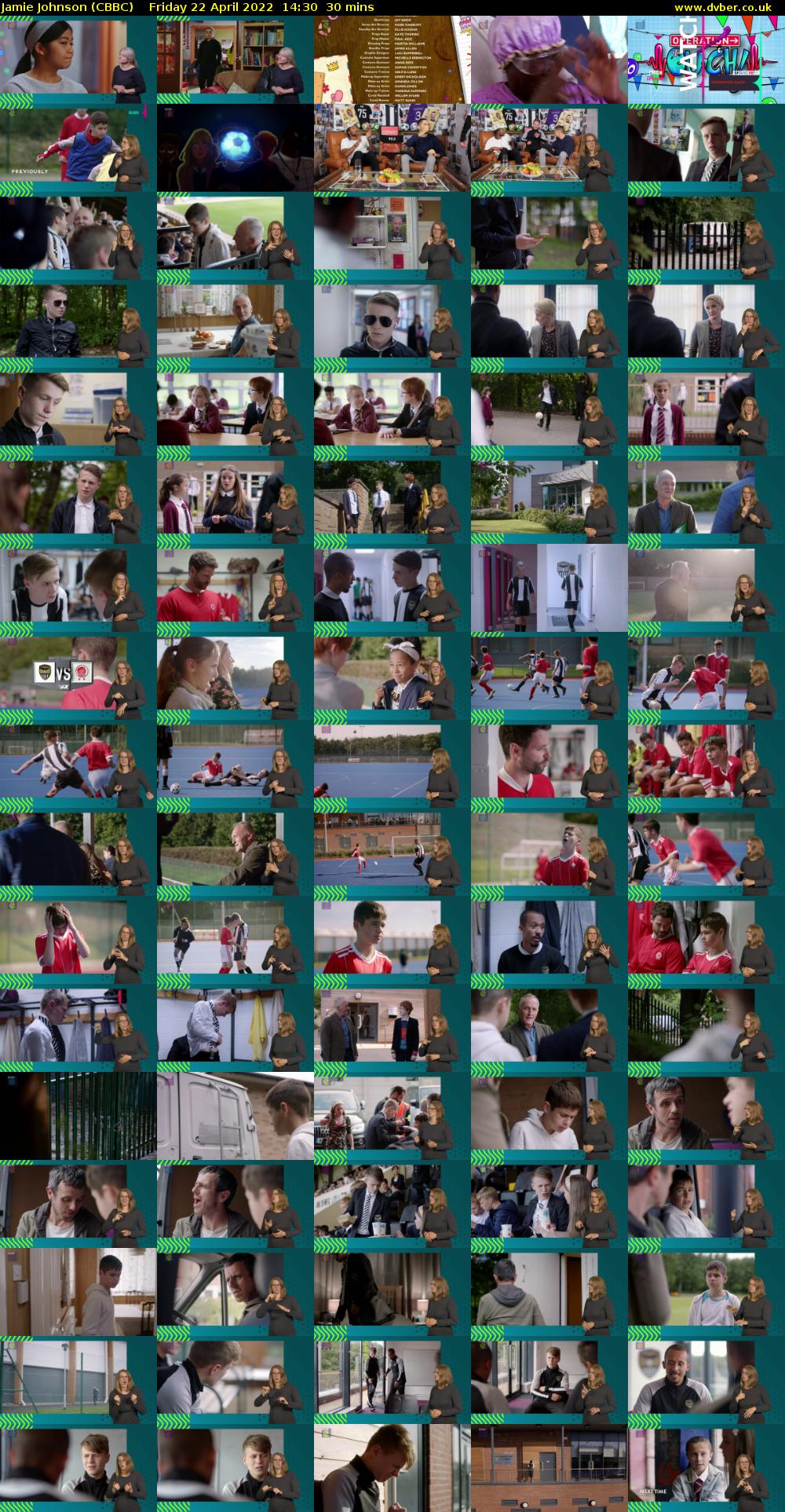 Jamie Johnson (CBBC) Friday 22 April 2022 14:30 - 15:00