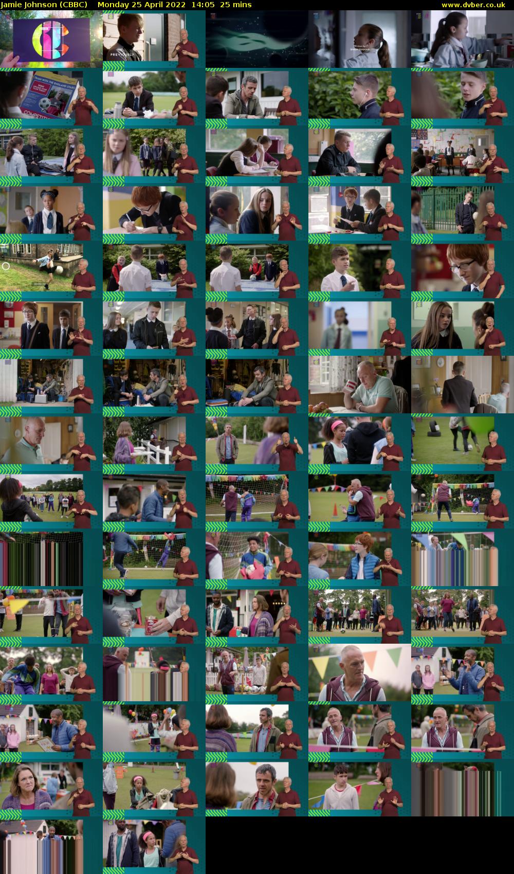 Jamie Johnson (CBBC) Monday 25 April 2022 14:05 - 14:30