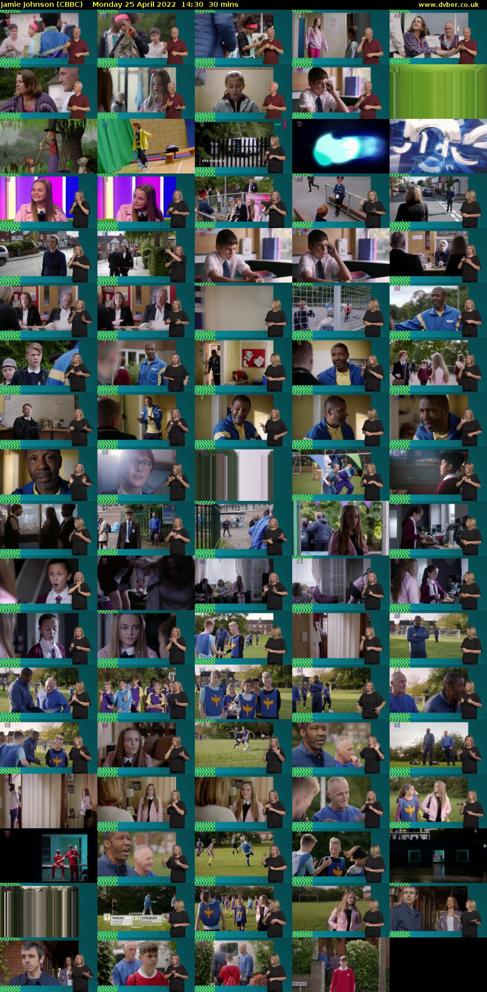 Jamie Johnson (CBBC) Monday 25 April 2022 14:30 - 15:00