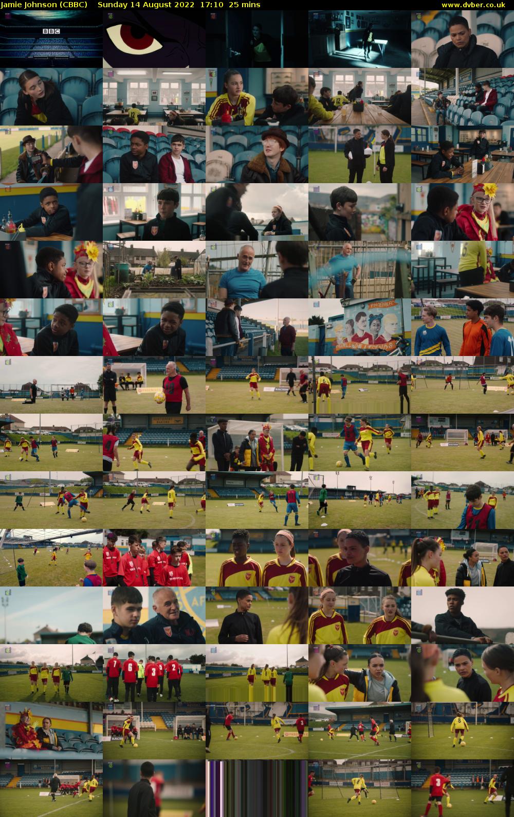 Jamie Johnson (CBBC) Sunday 14 August 2022 17:10 - 17:35