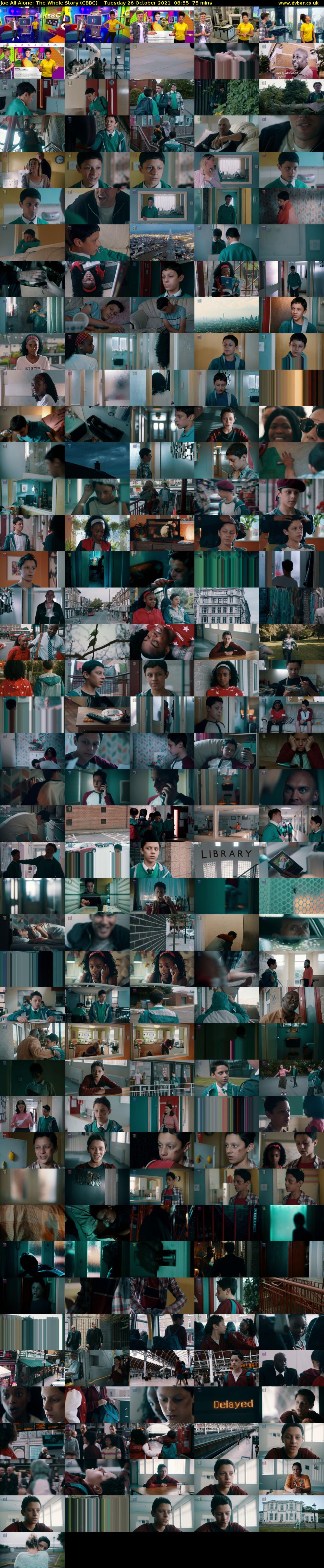 Joe All Alone: The Whole Story (CBBC) Tuesday 26 October 2021 08:55 - 10:10