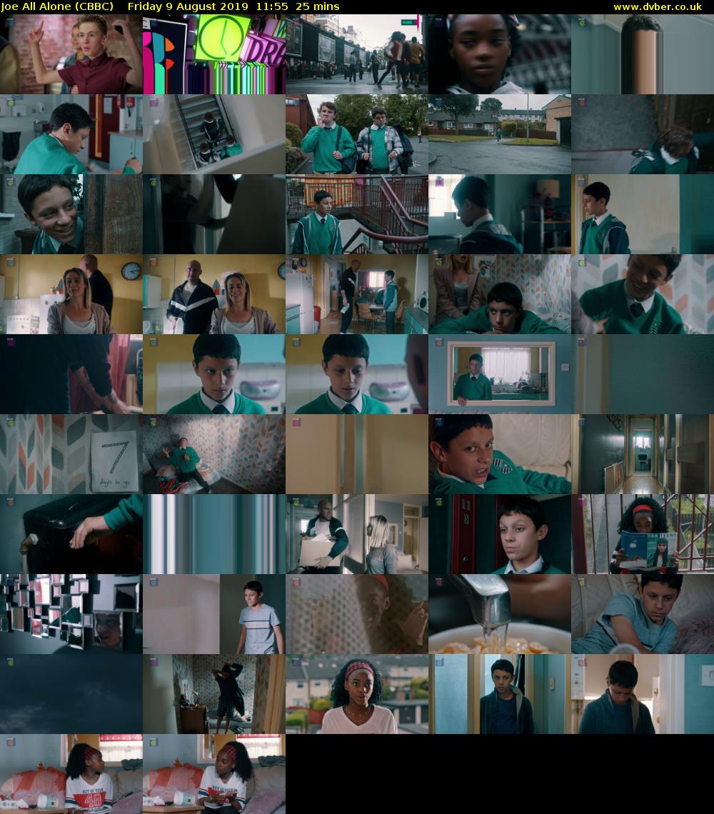 Joe All Alone (CBBC) Friday 9 August 2019 11:55 - 12:20