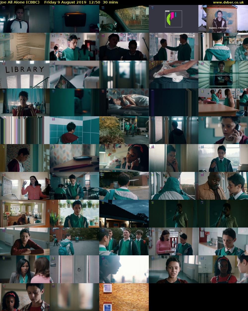 Joe All Alone (CBBC) Friday 9 August 2019 12:50 - 13:20